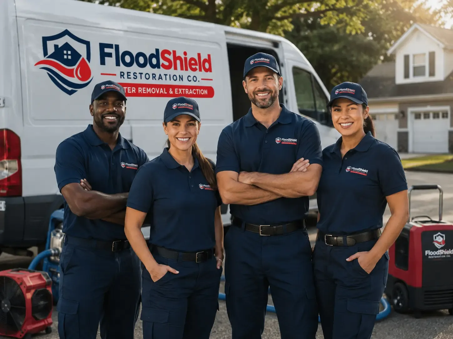 Flood Damage Restoration company in White Cottage, OH